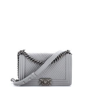 Chanel Old Medium Boy Flap Bag